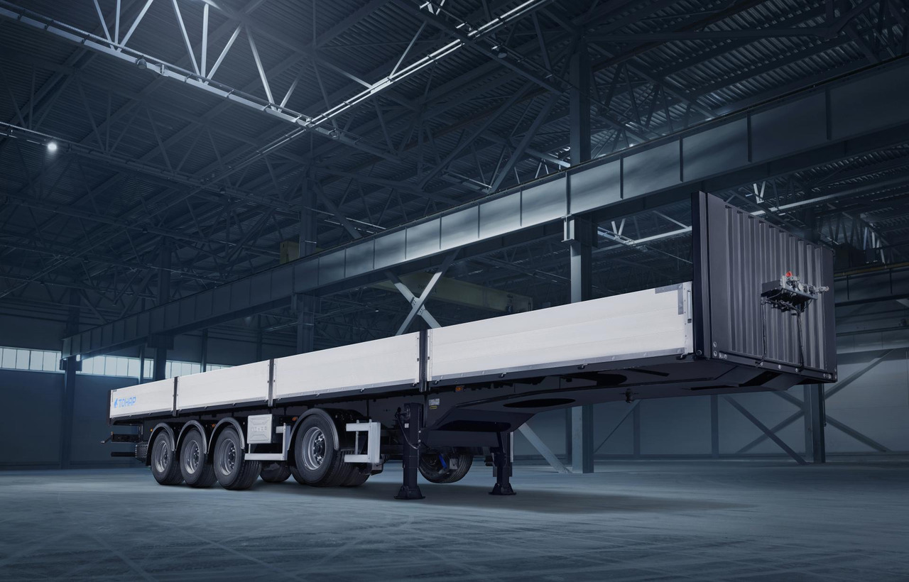 Бортовой полуприцеп Тонар B4-13V/VK - Полуприцеп бортовой/ Платформа: фото 1 Бортовой полуприцеп Тонар B4-13V/VK - Полуприцеп бортовой/ Платформа: фото 1