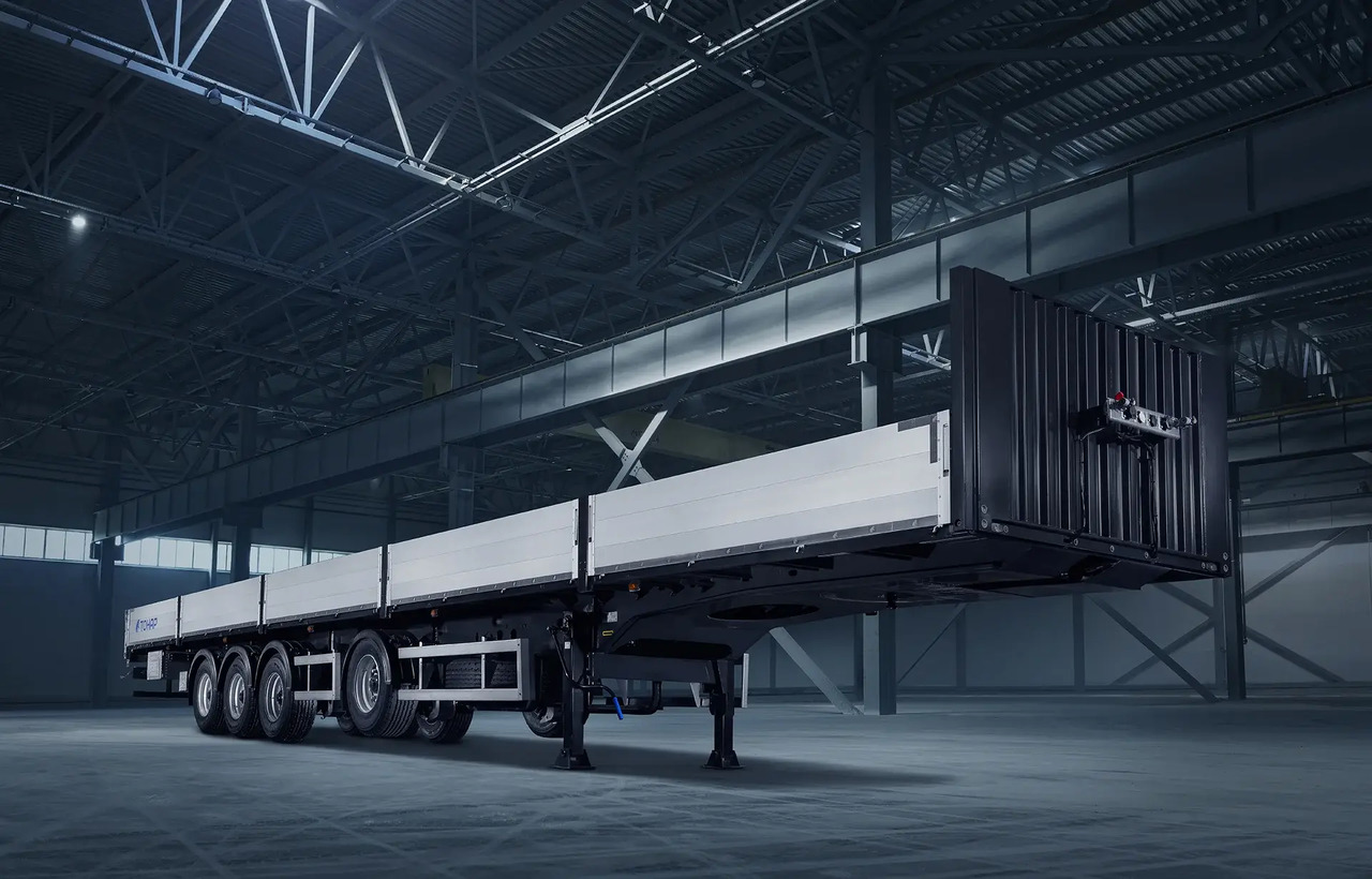 Бортовой полуприцеп Тонар B4-16V/VK - Полуприцеп бортовой/ Платформа: фото 1 Бортовой полуприцеп Тонар B4-16V/VK - Полуприцеп бортовой/ Платформа: фото 1