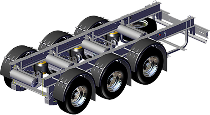 Подкатная тележка птц-0000030 - Шасси прицеп: фото 1 Подкатная тележка птц-0000030 - Шасси прицеп: фото 1