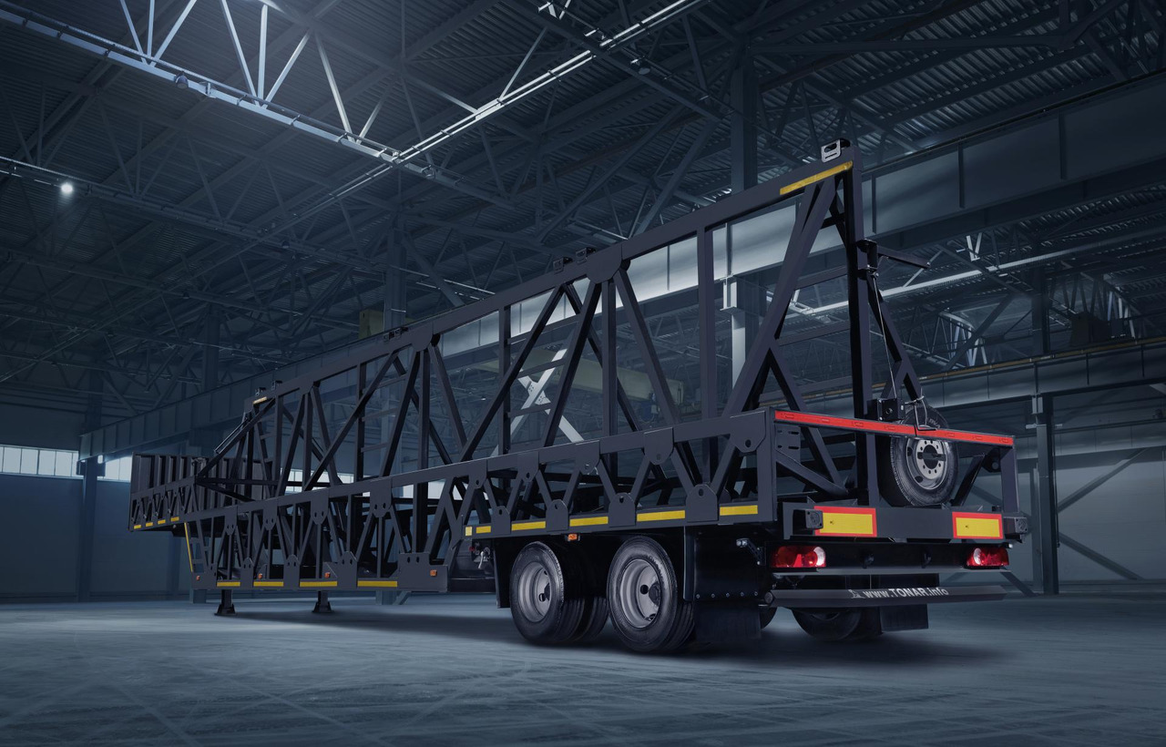 Полуприцеп Тонар-9984 для транспортировки крупногабаритных шин - Полуприцеп: фото 2 Полуприцеп Тонар-9984 для транспортировки крупногабаритных шин - Полуприцеп: фото 2