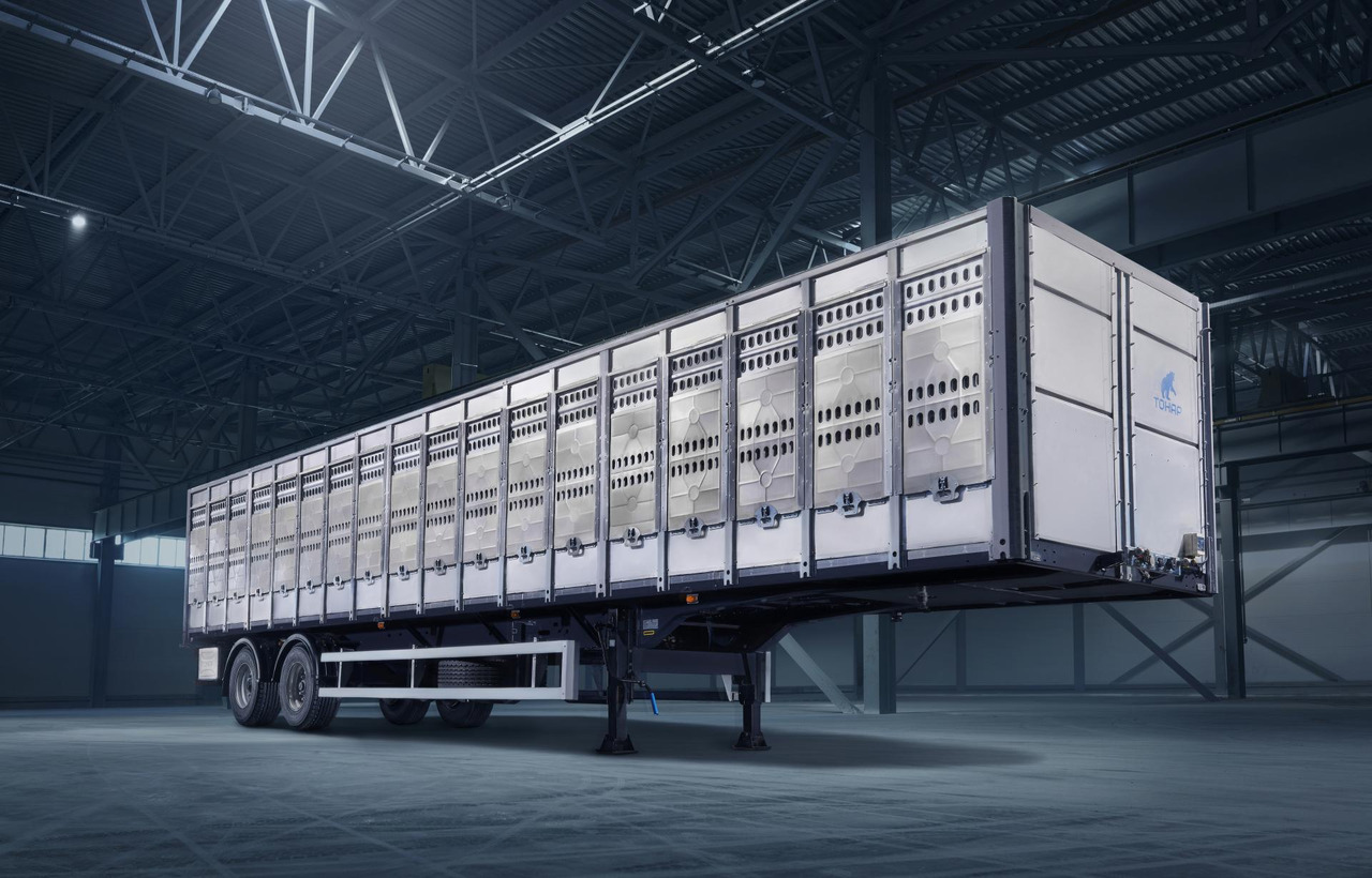 Полуприцеп для перевозки скота Тонар-98262 - Полуприцеп для перевозки животных: фото 1 Полуприцеп для перевозки скота Тонар-98262 - Полуприцеп для перевозки животных: фото 1