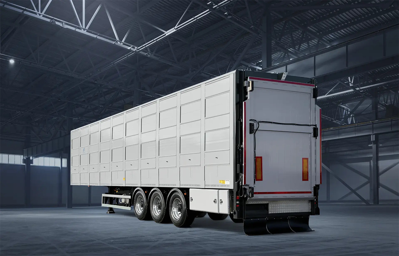 Полуприцеп для перевозки скота Тонар-9827 с гидролифтом - Полуприцеп для перевозки животных: фото 2 Полуприцеп для перевозки скота Тонар-9827 с гидролифтом - Полуприцеп для перевозки животных: фото 2