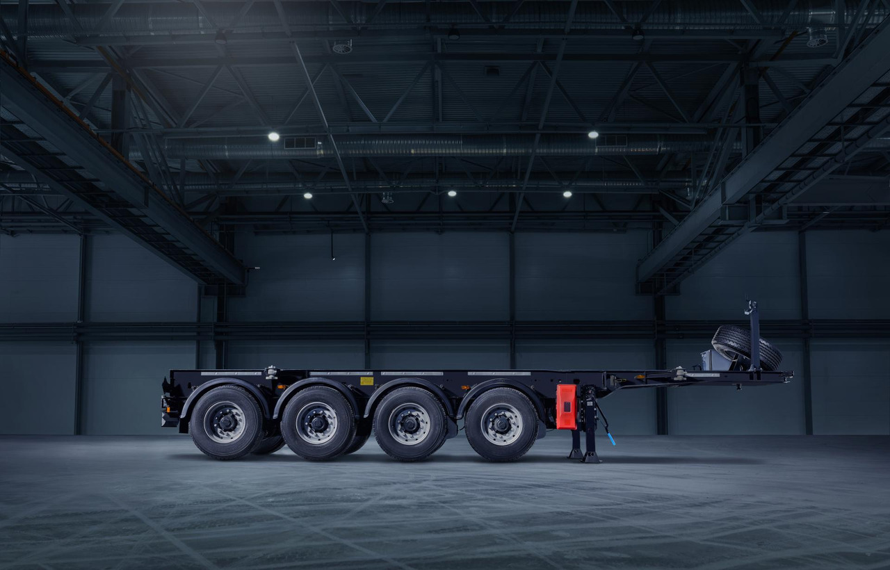 Полуприцеп-контейнеровоз Тонар К4-20 - Полуприцеп-контейнеровоз/ Сменный кузов: фото 3 Полуприцеп-контейнеровоз Тонар К4-20 - Полуприцеп-контейнеровоз/ Сменный кузов: фото 3