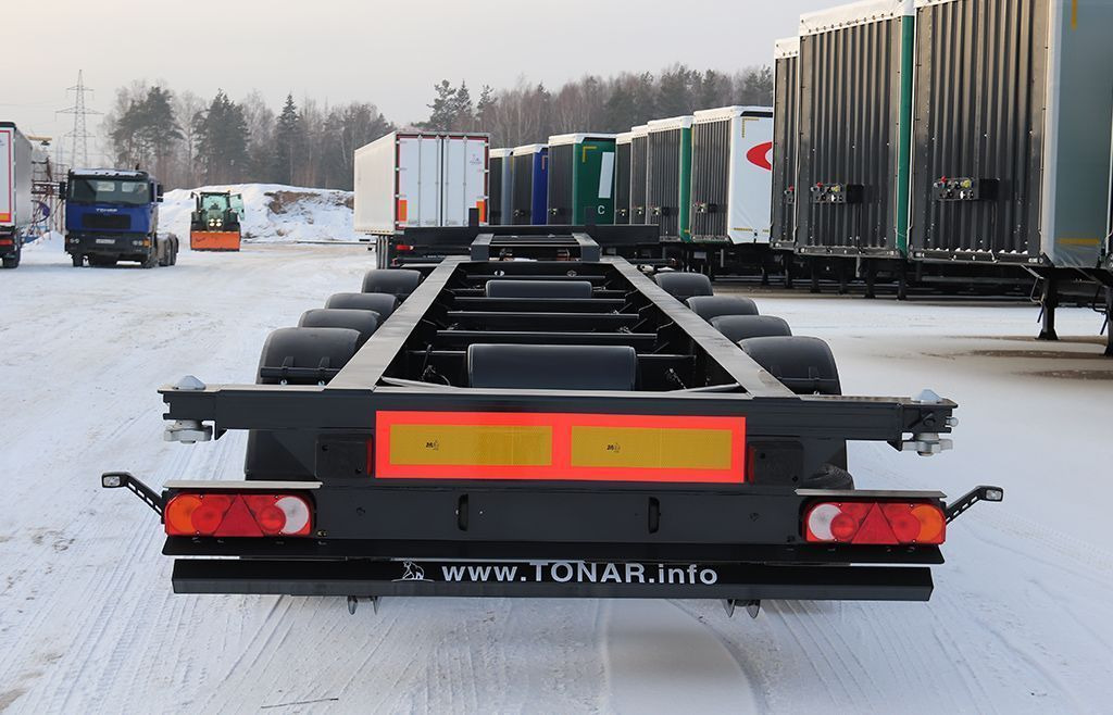 Полуприцеп-контейнеровоз Тонар К4-40 - Полуприцеп-контейнеровоз/ Сменный кузов: фото 1 Полуприцеп-контейнеровоз Тонар К4-40 - Полуприцеп-контейнеровоз/ Сменный кузов: фото 1