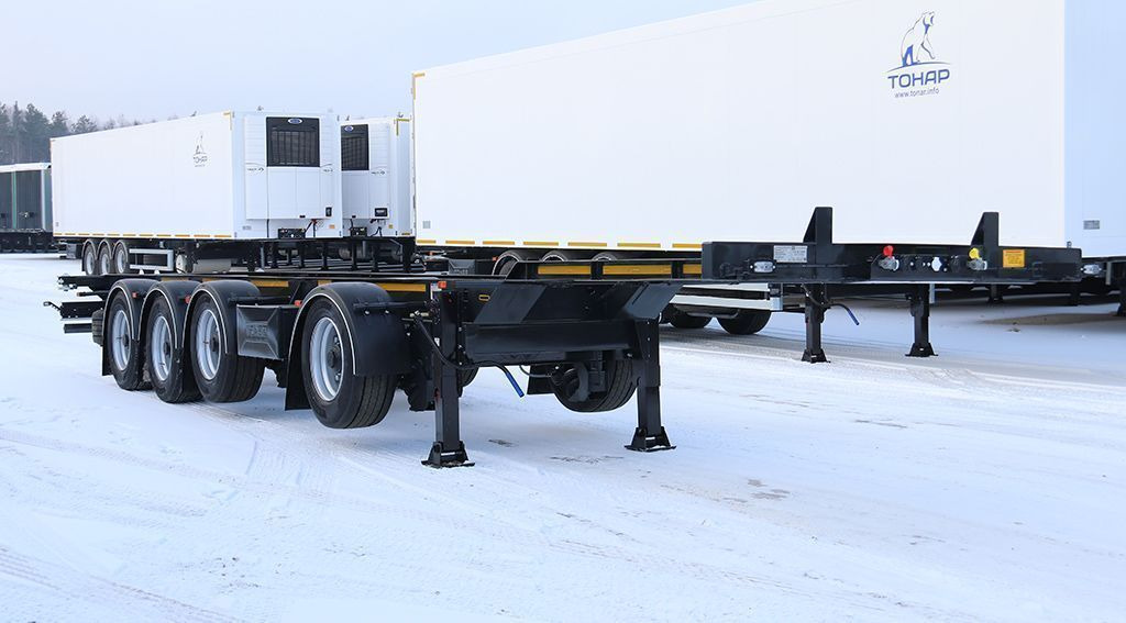 Полуприцеп-контейнеровоз Тонар К4-40 - Полуприцеп-контейнеровоз/ Сменный кузов: фото 4 Полуприцеп-контейнеровоз Тонар К4-40 - Полуприцеп-контейнеровоз/ Сменный кузов: фото 4