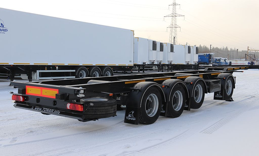 Полуприцеп-контейнеровоз Тонар К4-40 - Полуприцеп-контейнеровоз/ Сменный кузов: фото 3 Полуприцеп-контейнеровоз Тонар К4-40 - Полуприцеп-контейнеровоз/ Сменный кузов: фото 3