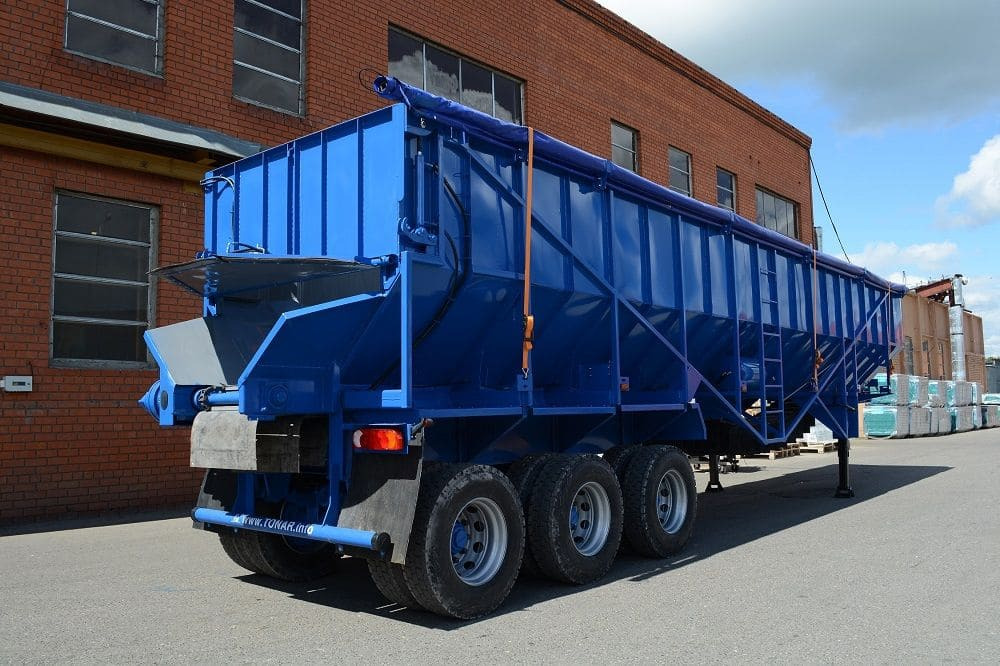 Самосвальный полуприцеп Полуприцеп-самосвал с донной разгрузкой Тонар-9591: фото 8