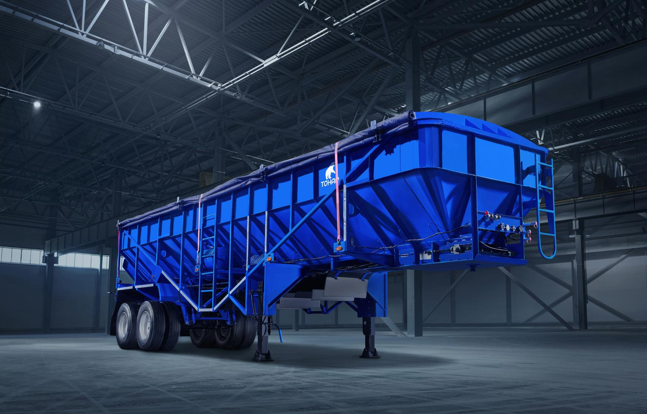 Полуприцеп-самосвал с донной разгрузкой Тонар-9593 - Самосвальный полуприцеп: фото 1 Полуприцеп-самосвал с донной разгрузкой Тонар-9593 - Самосвальный полуприцеп: фото 1