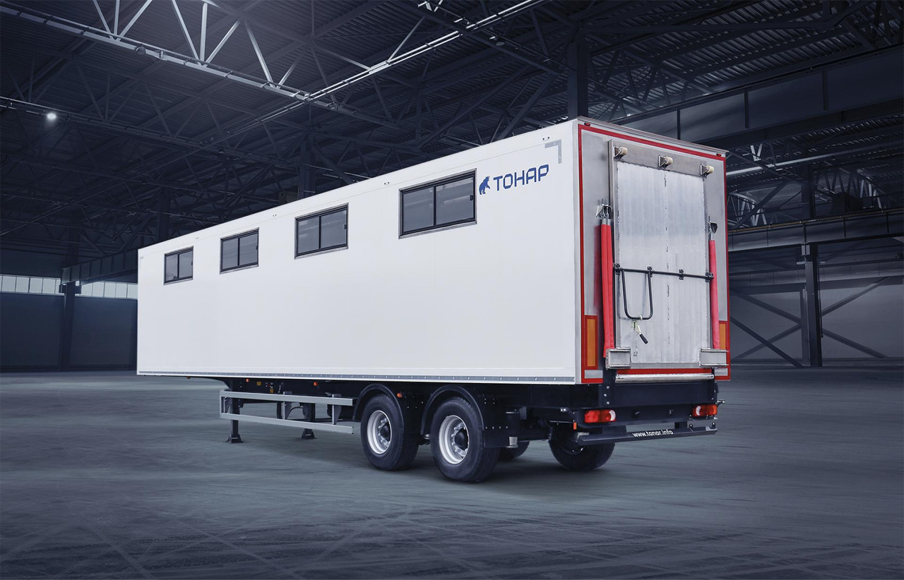 Полуприцеп-скотовоз Тонар-97852 - Полуприцеп для перевозки животных: фото 1 Полуприцеп-скотовоз Тонар-97852 - Полуприцеп для перевозки животных: фото 1