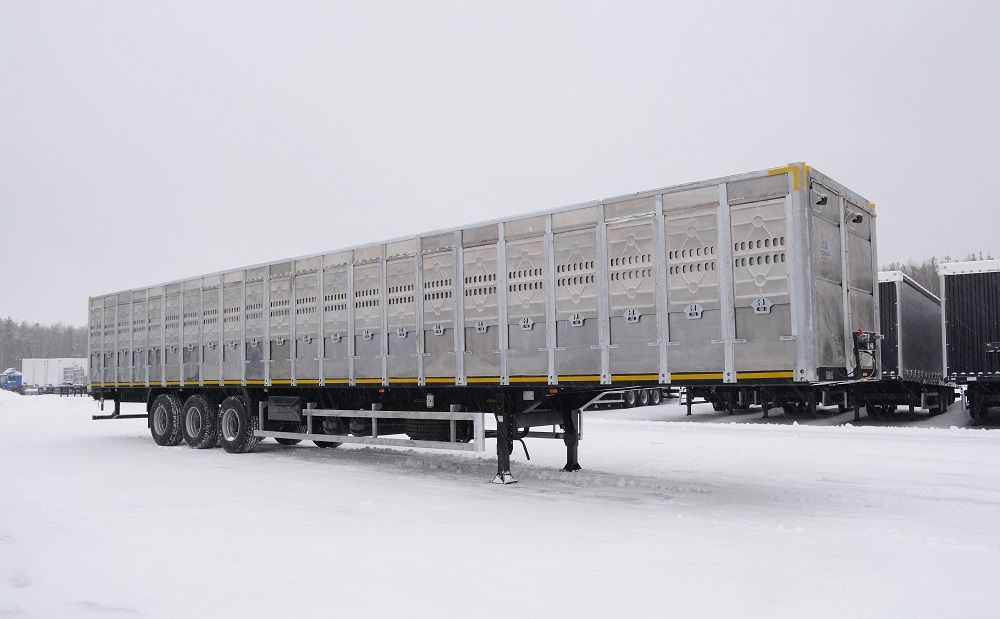 Полуприцеп-скотовоз Тонар-9887 - Полуприцеп для перевозки животных: фото 4 Полуприцеп-скотовоз Тонар-9887 - Полуприцеп для перевозки животных: фото 4