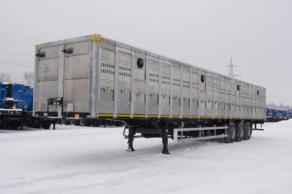 Полуприцеп-скотовоз Тонар-9887 - Полуприцеп для перевозки животных: фото 2 Полуприцеп-скотовоз Тонар-9887 - Полуприцеп для перевозки животных: фото 2