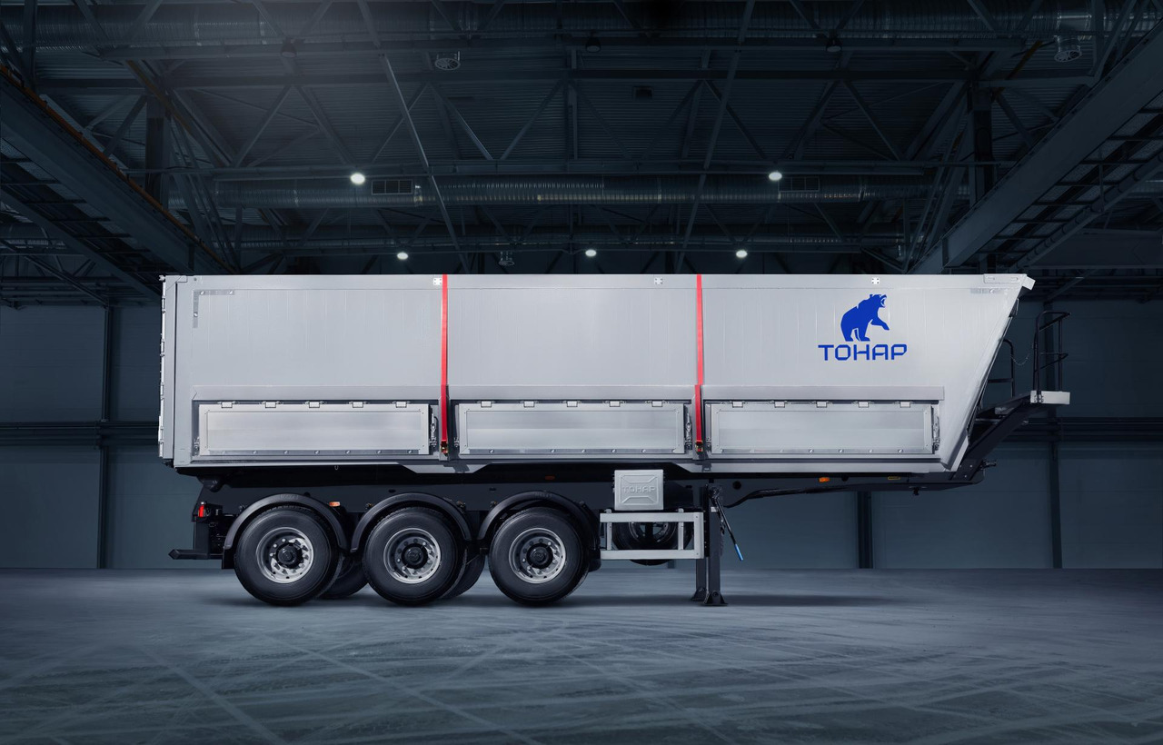 Полуприцеп-зерновоз Тонар-9594 с задней и боковой разгрузкой - Самосвальный полуприцеп: фото 3 Полуприцеп-зерновоз Тонар-9594 с задней и боковой разгрузкой - Самосвальный полуприцеп: фото 3