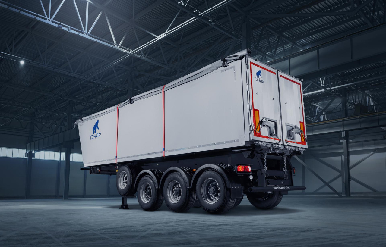 Полуприцеп-зерновоз Тонар-9594 с задней и боковой разгрузкой - Самосвальный полуприцеп: фото 2 Полуприцеп-зерновоз Тонар-9594 с задней и боковой разгрузкой - Самосвальный полуприцеп: фото 2