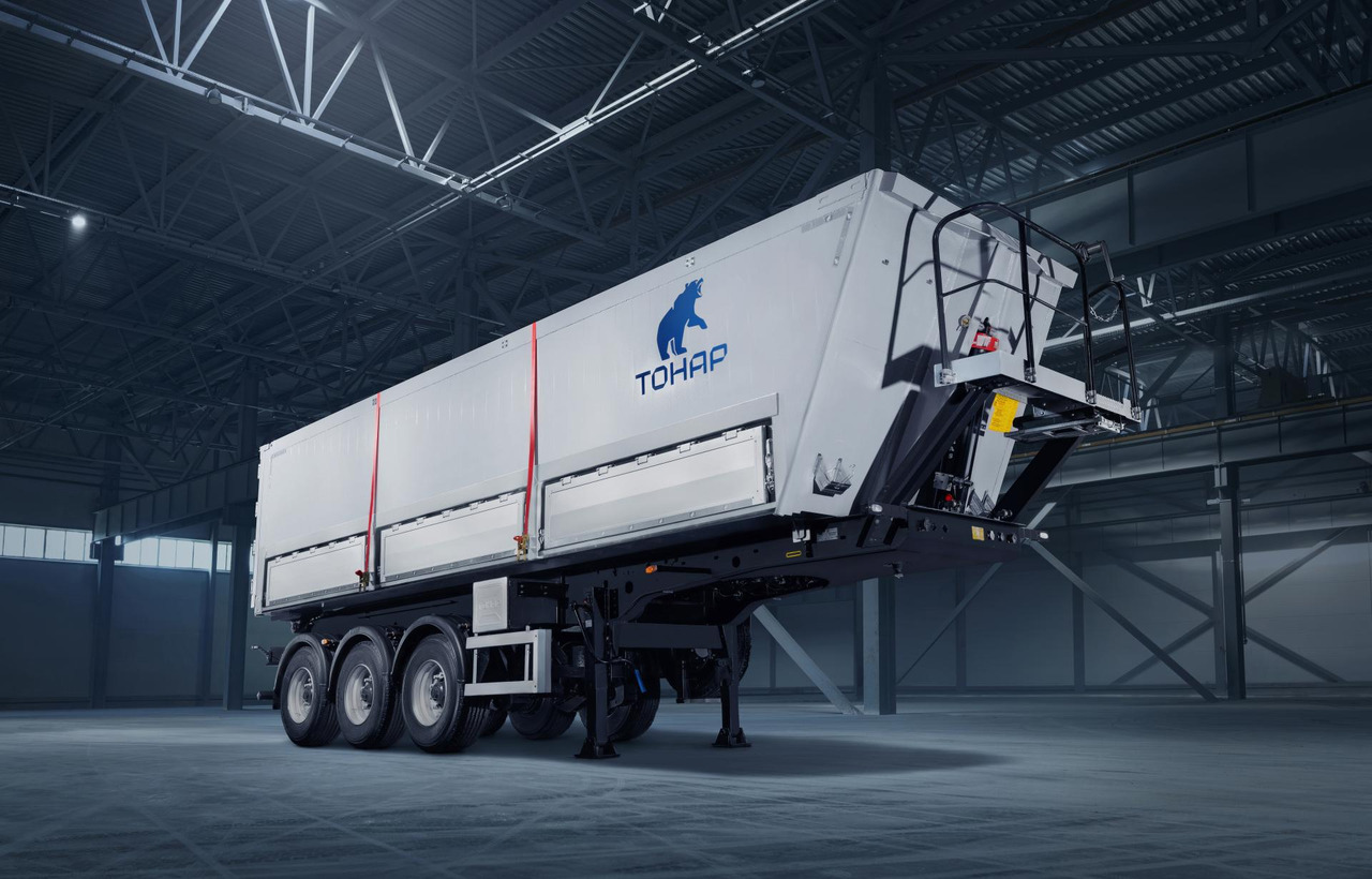 Полуприцеп-зерновоз Тонар-9594 с задней и боковой разгрузкой - Самосвальный полуприцеп: фото 1 Полуприцеп-зерновоз Тонар-9594 с задней и боковой разгрузкой - Самосвальный полуприцеп: фото 1