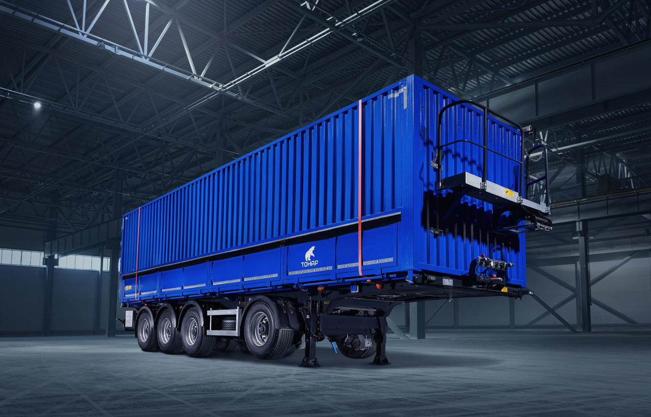 Полуприцеп-зерновоз Тонар-9598 с боковой разгрузкой - Самосвальный полуприцеп: фото 1 Полуприцеп-зерновоз Тонар-9598 с боковой разгрузкой - Самосвальный полуприцеп: фото 1