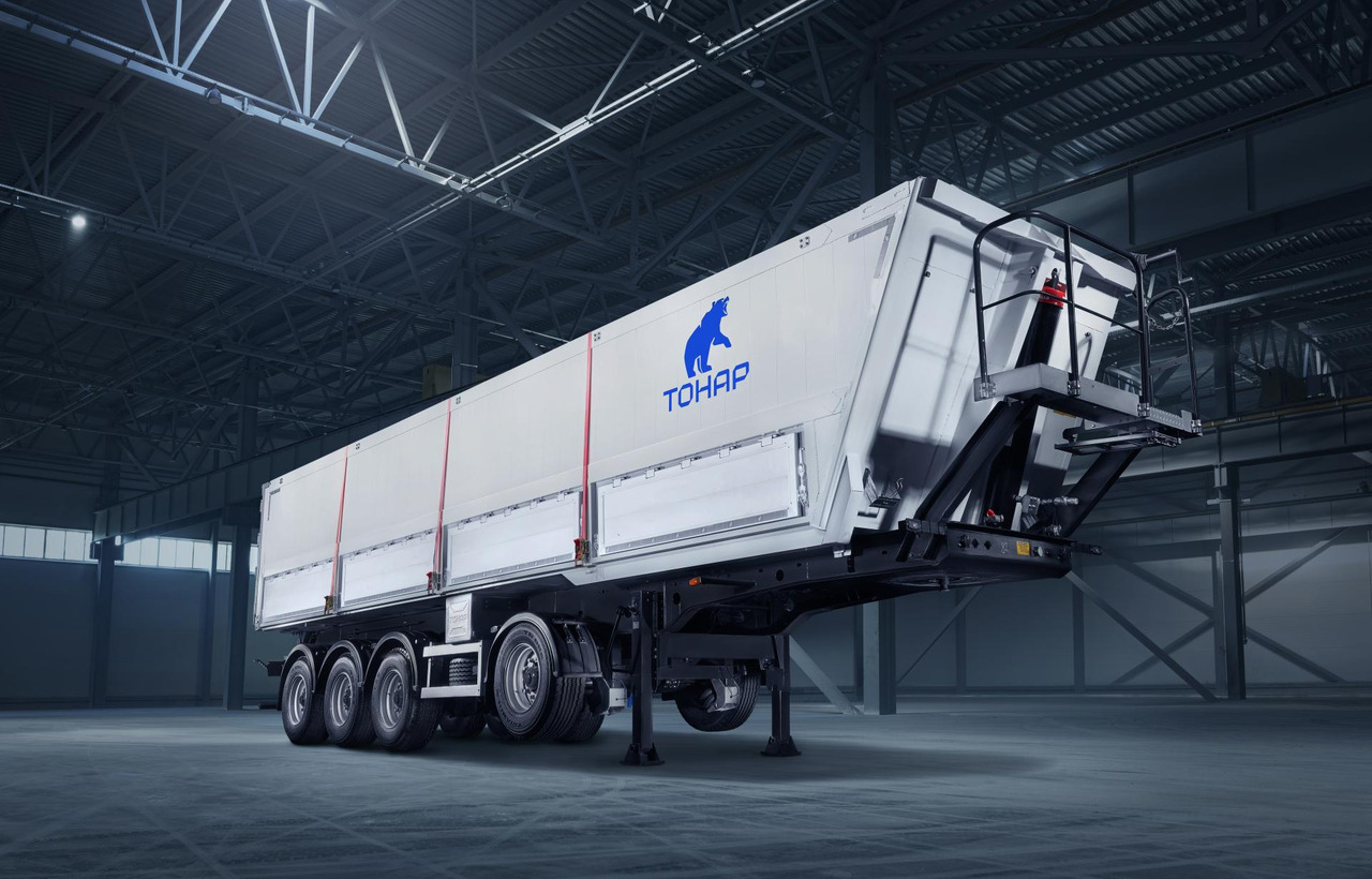 Полуприцеп-зерновоз Тонар-9599 с задней и боковой разгрузкой - Самосвальный полуприцеп: фото 1 Полуприцеп-зерновоз Тонар-9599 с задней и боковой разгрузкой - Самосвальный полуприцеп: фото 1