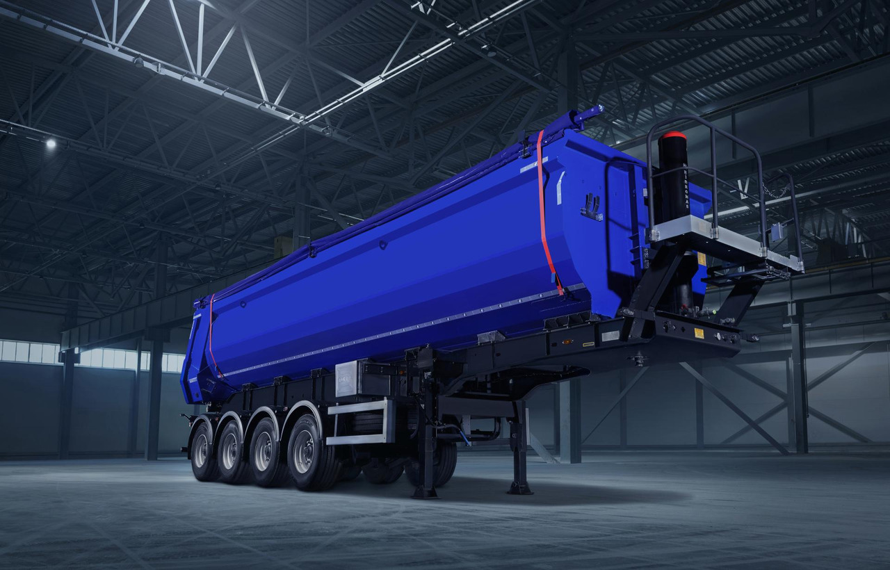 Самосвальный полуприцеп с задней разгрузкой Тонар SH4-38 - Самосвальный полуприцеп: фото 1 Самосвальный полуприцеп с задней разгрузкой Тонар SH4-38 - Самосвальный полуприцеп: фото 1