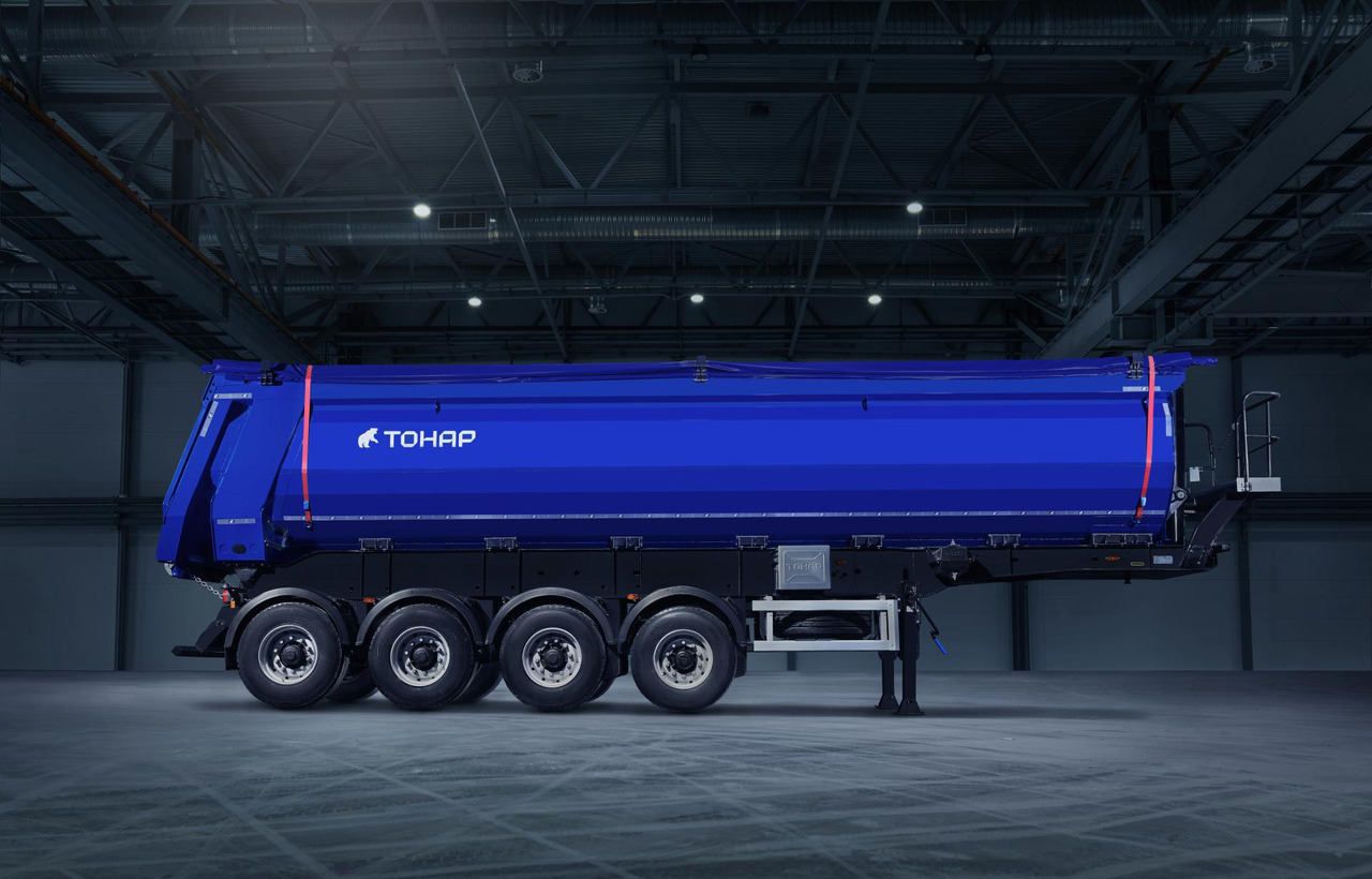 Самосвальный полуприцеп с задней разгрузкой Тонар SH4-38 - Самосвальный полуприцеп: фото 3 Самосвальный полуприцеп с задней разгрузкой Тонар SH4-38 - Самосвальный полуприцеп: фото 3