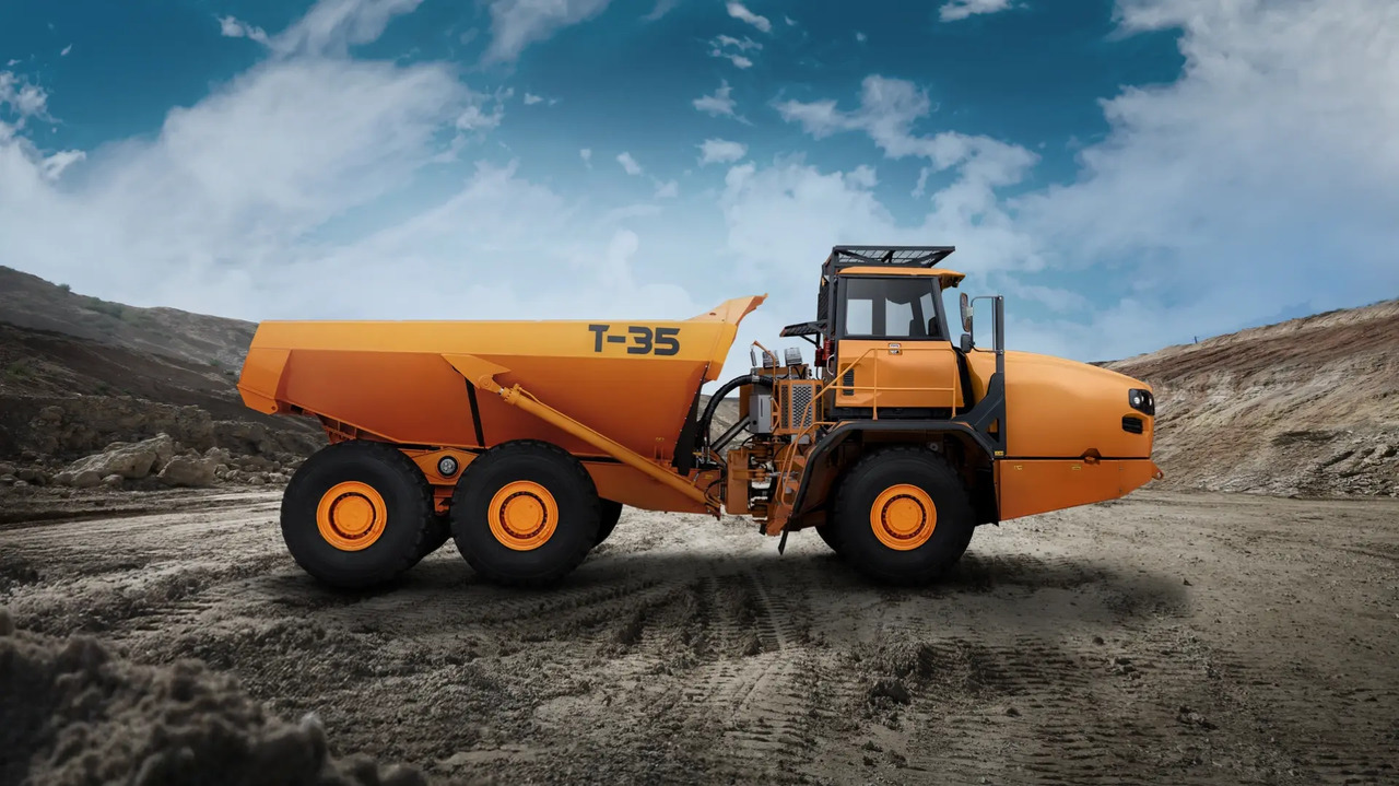 Шарнирно-сочлененный самосвал Тонар-7507 - Карьерный самосвал: фото 5 Шарнирно-сочлененный самосвал Тонар-7507 - Карьерный самосвал: фото 5