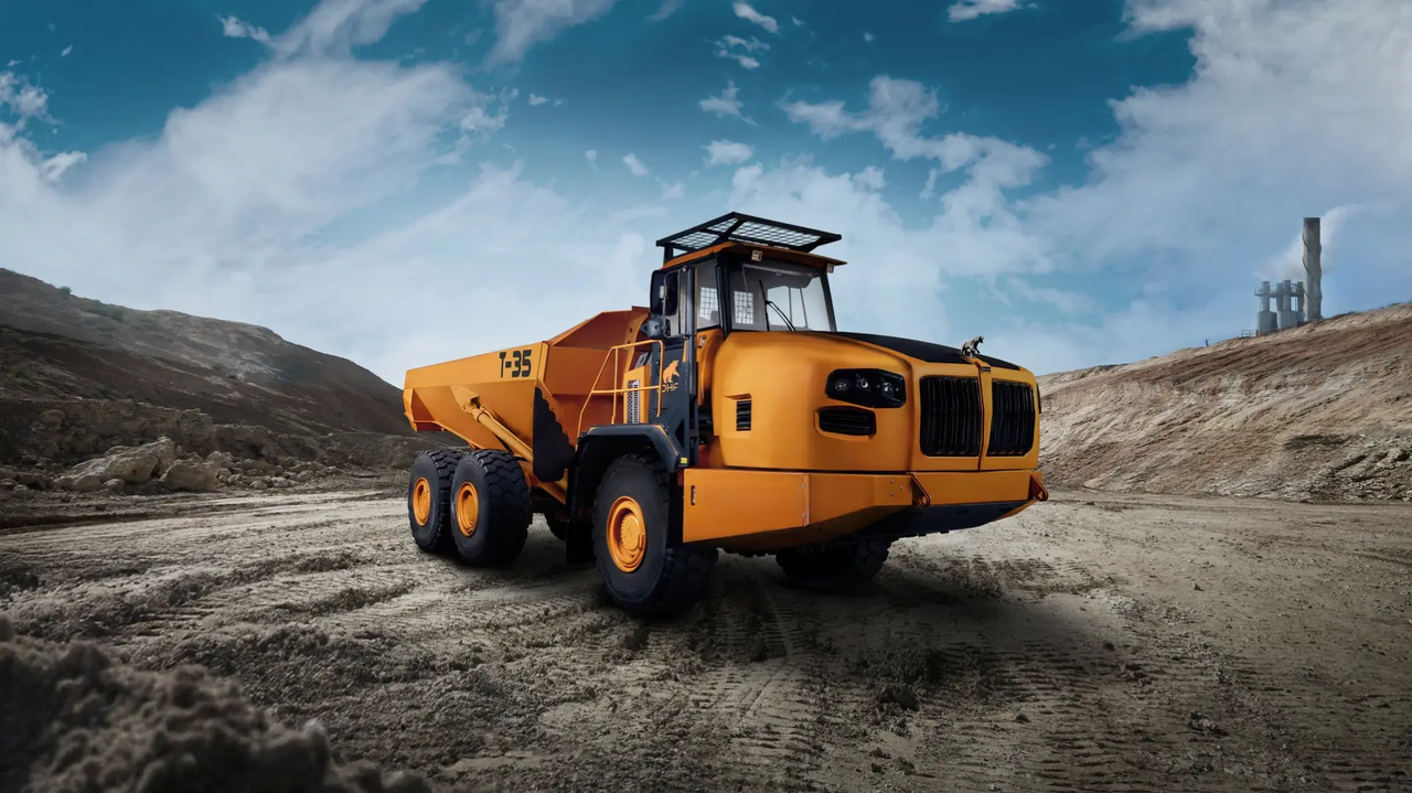 Шарнирно-сочлененный самосвал Тонар-7507 - Карьерный самосвал: фото 1 Шарнирно-сочлененный самосвал Тонар-7507 - Карьерный самосвал: фото 1