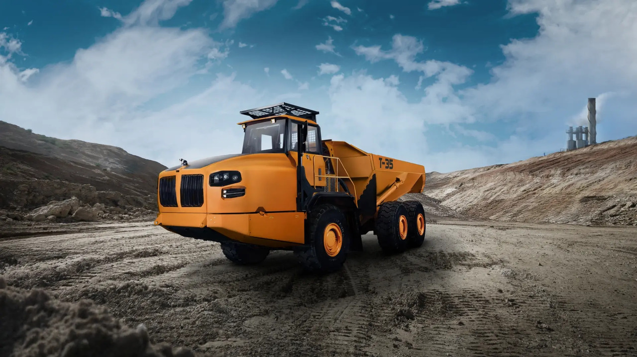 Шарнирно-сочлененный самосвал Тонар-7507 - Карьерный самосвал: фото 2 Шарнирно-сочлененный самосвал Тонар-7507 - Карьерный самосвал: фото 2