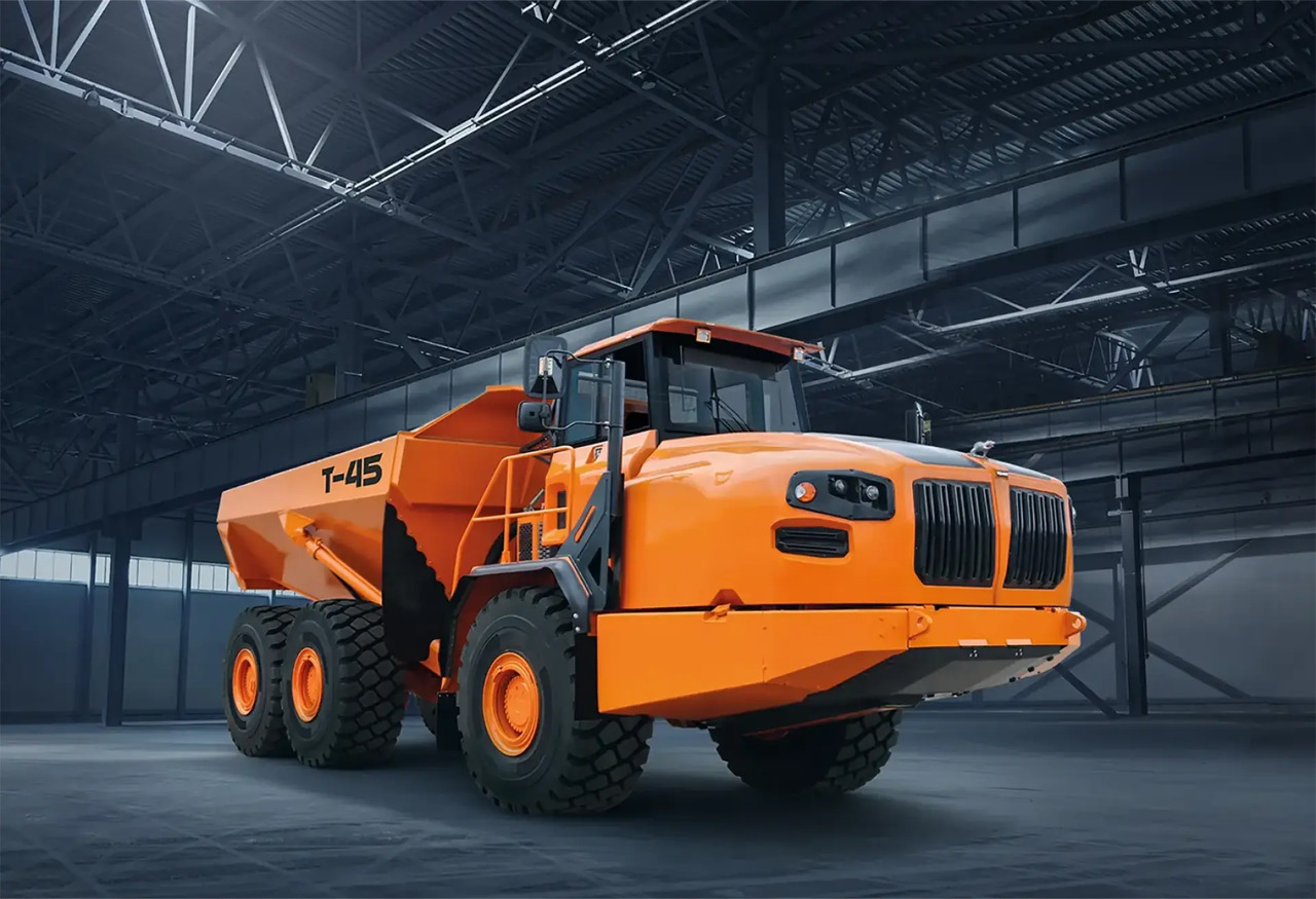 Шарнирно-сочлененный самосвал Тонар-7508 - Карьерный самосвал: фото 1 Шарнирно-сочлененный самосвал Тонар-7508 - Карьерный самосвал: фото 1