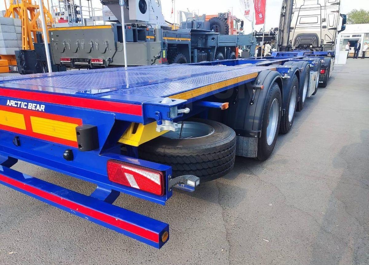 Новый Полуприцеп-контейнеровоз/ Сменный кузов ARCTIC BEAR TWY9501TJZ: фото 7