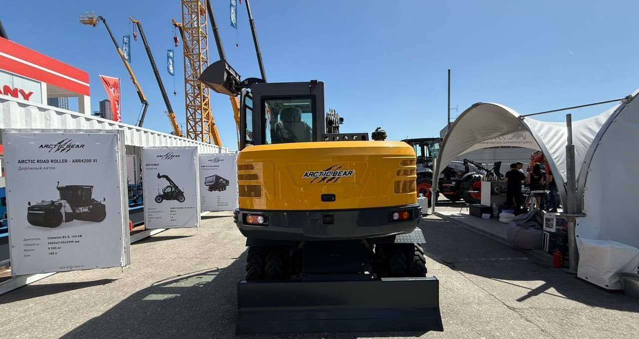 Новый Колёсный экскаватор Arctic Bear ARE80W: фото 12