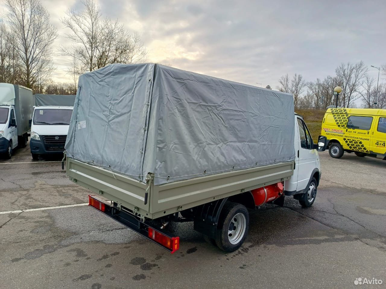 Новый Тентованный фургон ГАЗ ГАЗель 3302 2.7 MT: фото 6