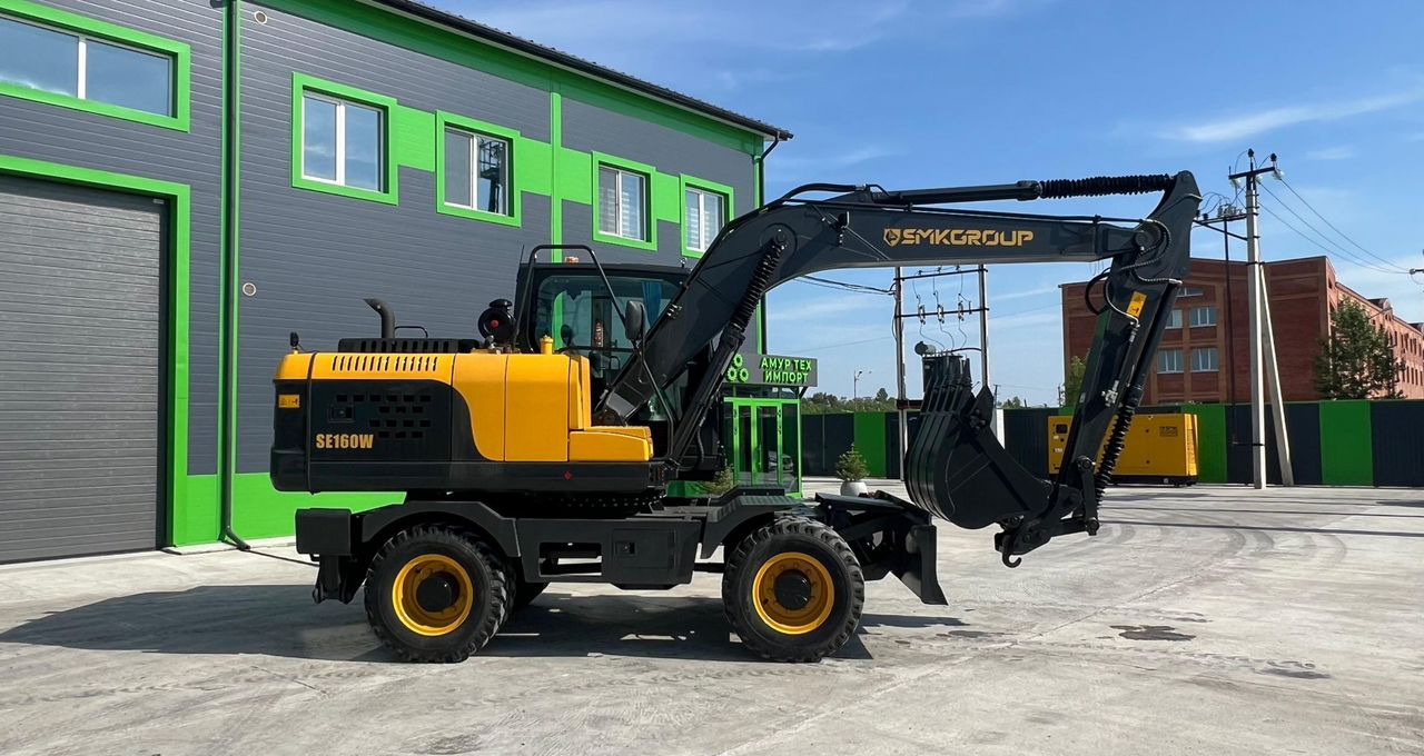 SMKGROUP SE160W - Колёсный экскаватор: фото 1 SMKGROUP SE160W - Колёсный экскаватор: фото 1