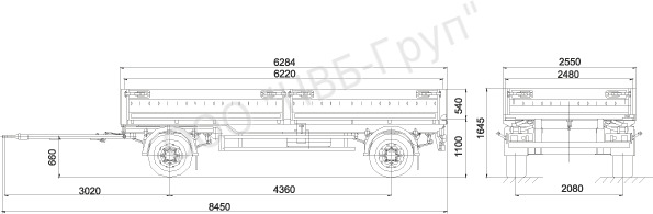 837300-2012 - Прицеп бортовой/ Платформа: фото 4 837300-2012 - Прицеп бортовой/ Платформа: фото 4