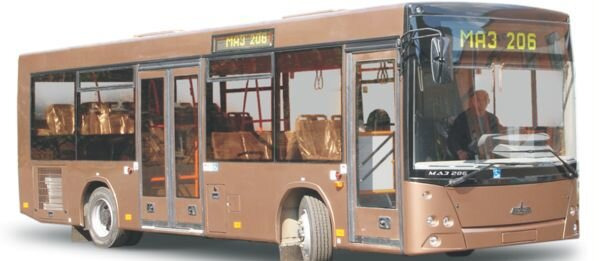 МАЗ 206 - Городской автобус: фото 1 МАЗ 206 - Городской автобус: фото 1