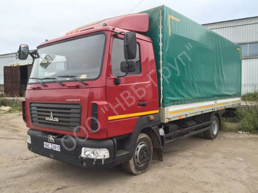 МАЗ-4371C0-531-000 - Тентованный грузовик: фото 1 МАЗ-4371C0-531-000 - Тентованный грузовик: фото 1