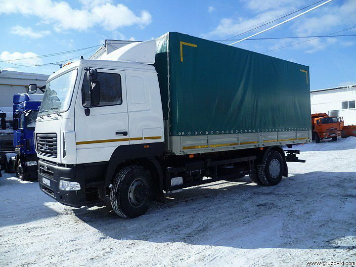 МАЗ 5340C5-8570-000 - Тентованный грузовик: фото 2 МАЗ 5340C5-8570-000 - Тентованный грузовик: фото 2