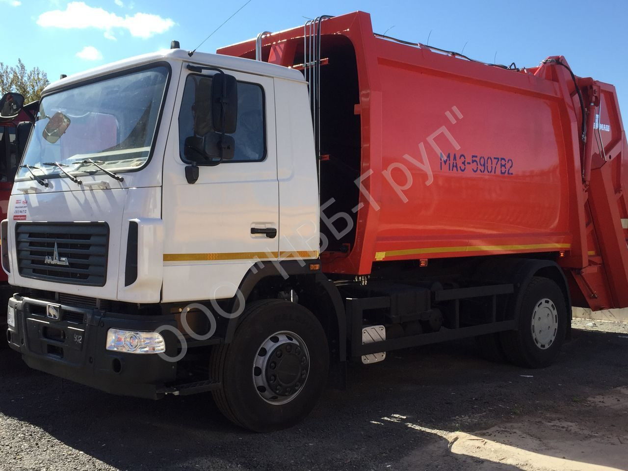 Мусоровоз МАЗ-5907В2 (КО-427-73): фото 8 Мусоровоз МАЗ-5907В2 (КО-427-73): фото 8