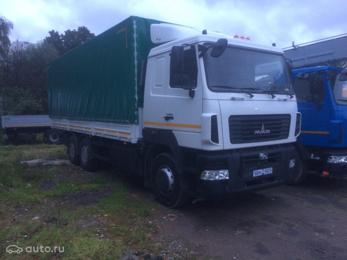 МАЗ 6312C5-8521-010 - Тентованный грузовик: фото 2 МАЗ 6312C5-8521-010 - Тентованный грузовик: фото 2