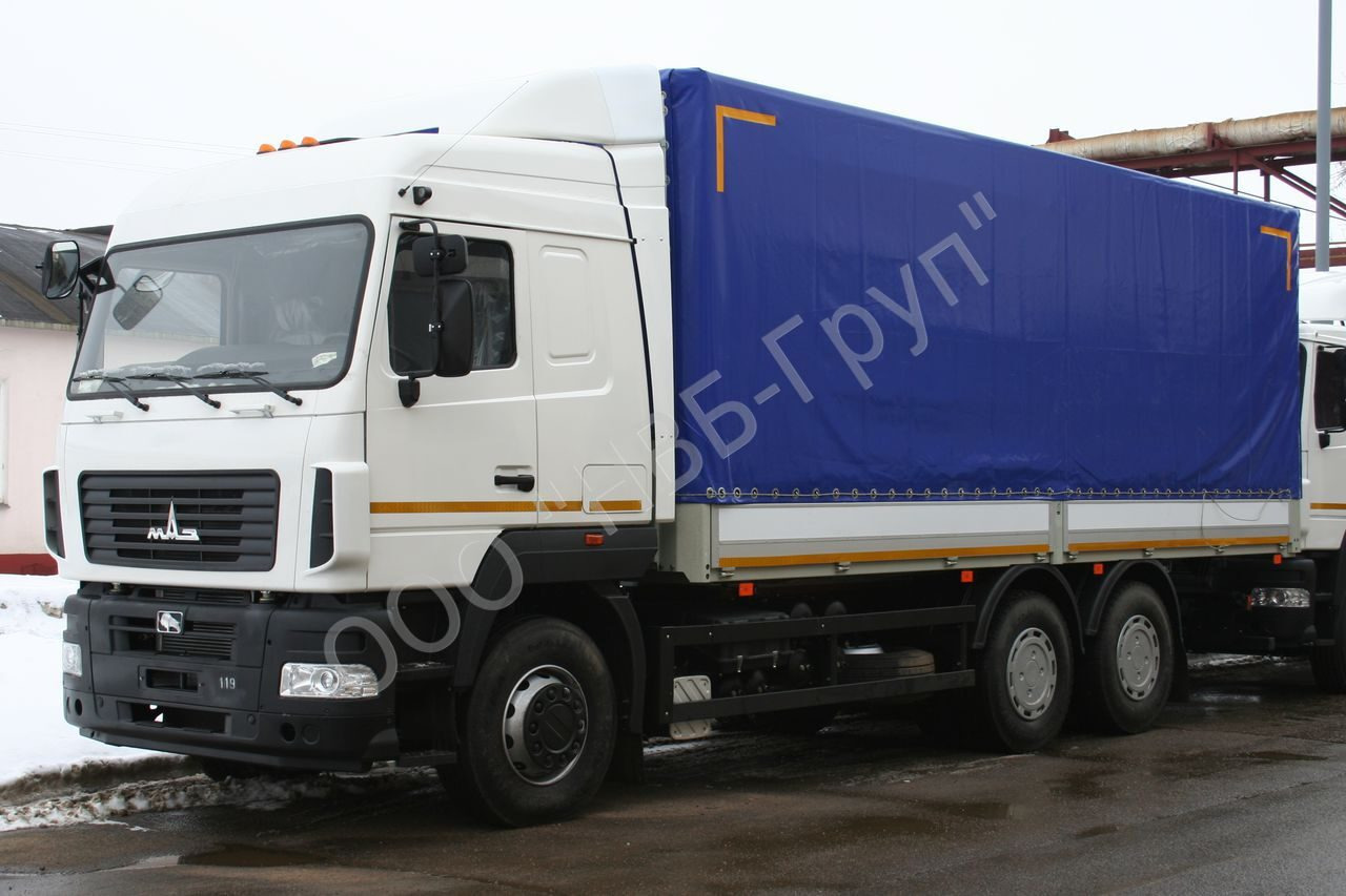 МАЗ 6312C9-570-010 - Тентованный грузовик: фото 1 МАЗ 6312C9-570-010 - Тентованный грузовик: фото 1