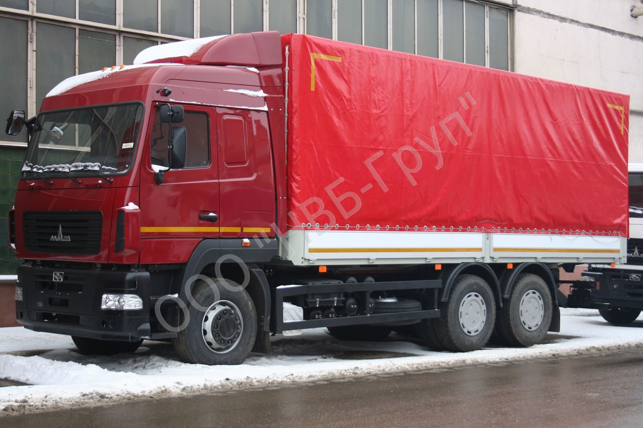 МАЗ-6312С9-571-010 - Тентованный грузовик: фото 2 МАЗ-6312С9-571-010 - Тентованный грузовик: фото 2