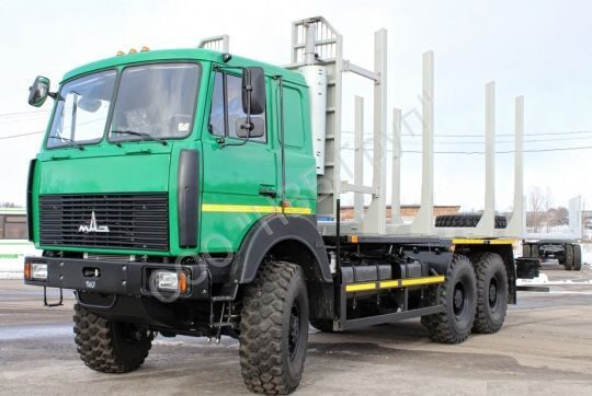 МАЗ-6317F9-560-000 - Лесовоз, сортиментовоз: фото 2 МАЗ-6317F9-560-000 - Лесовоз, сортиментовоз: фото 2