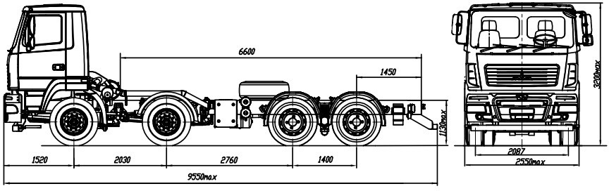 МАЗ-651628-559-000 - Грузовик-шасси: фото 2 МАЗ-651628-559-000 - Грузовик-шасси: фото 2