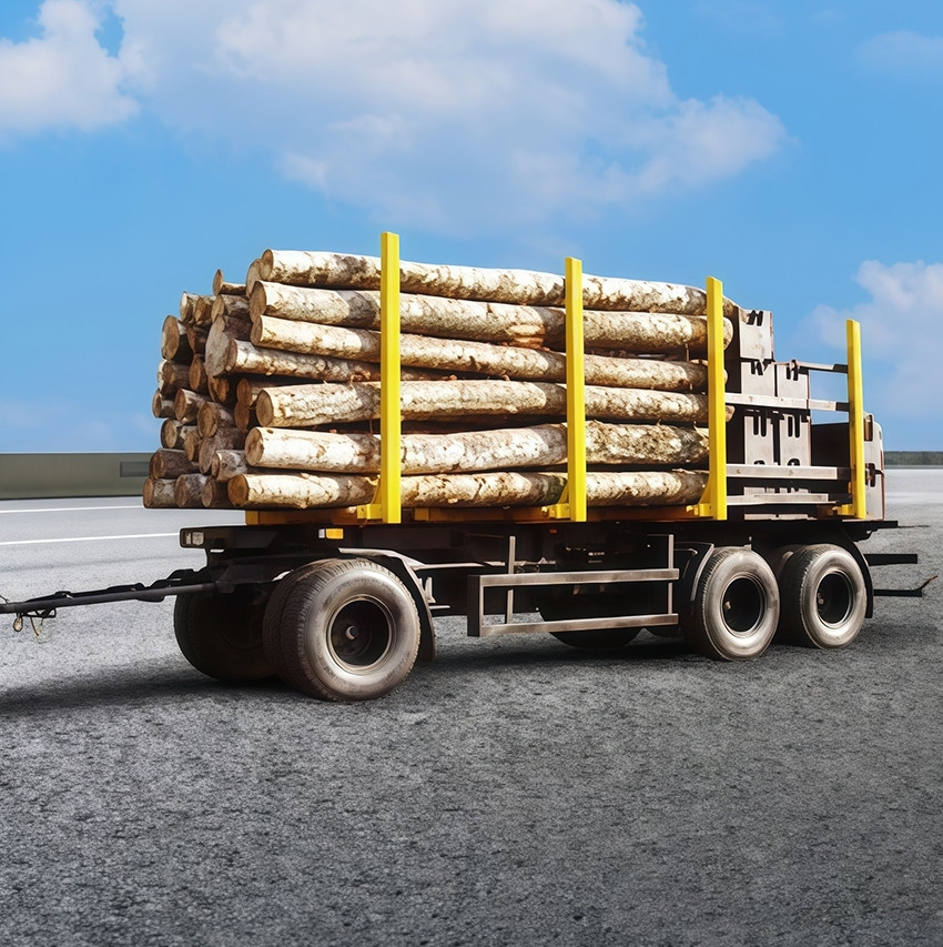 МАЗ-892620-010 - Прицеп лесовоз: фото 1 МАЗ-892620-010 - Прицеп лесовоз: фото 1