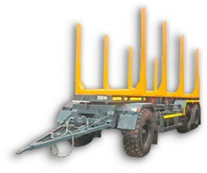 МАЗ-892630-010 - Прицеп лесовоз: фото 1 МАЗ-892630-010 - Прицеп лесовоз: фото 1