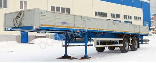 МАЗ-931010-2020 - Бортовой полуприцеп/ Платформа: фото 1 МАЗ-931010-2020 - Бортовой полуприцеп/ Платформа: фото 1