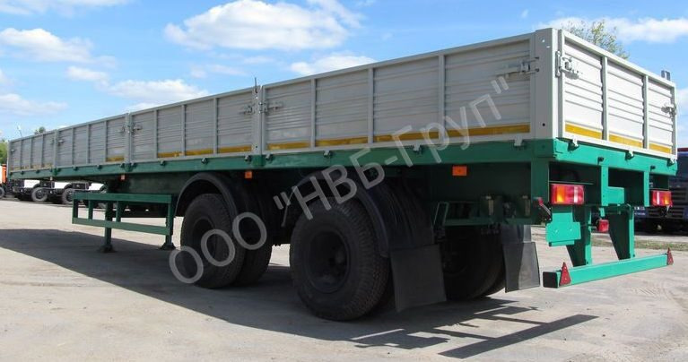 МАЗ-938660-2010 - Бортовой полуприцеп/ Платформа: фото 1 МАЗ-938660-2010 - Бортовой полуприцеп/ Платформа: фото 1