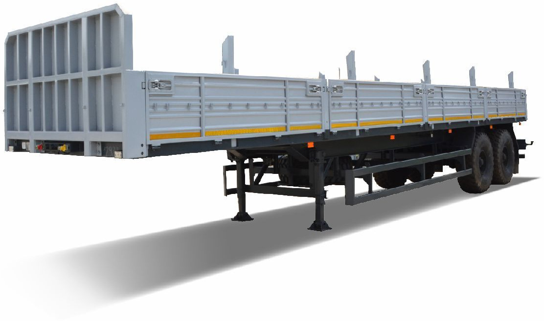 МАЗ-938660-2110-000Р1 - Бортовой полуприцеп/ Платформа: фото 1 МАЗ-938660-2110-000Р1 - Бортовой полуприцеп/ Платформа: фото 1