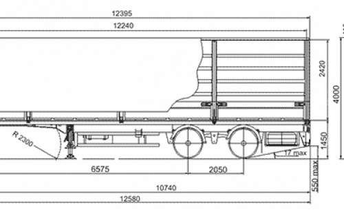 МАЗ-938660-3010 - Тентованный полуприцеп: фото 2 МАЗ-938660-3010 - Тентованный полуприцеп: фото 2