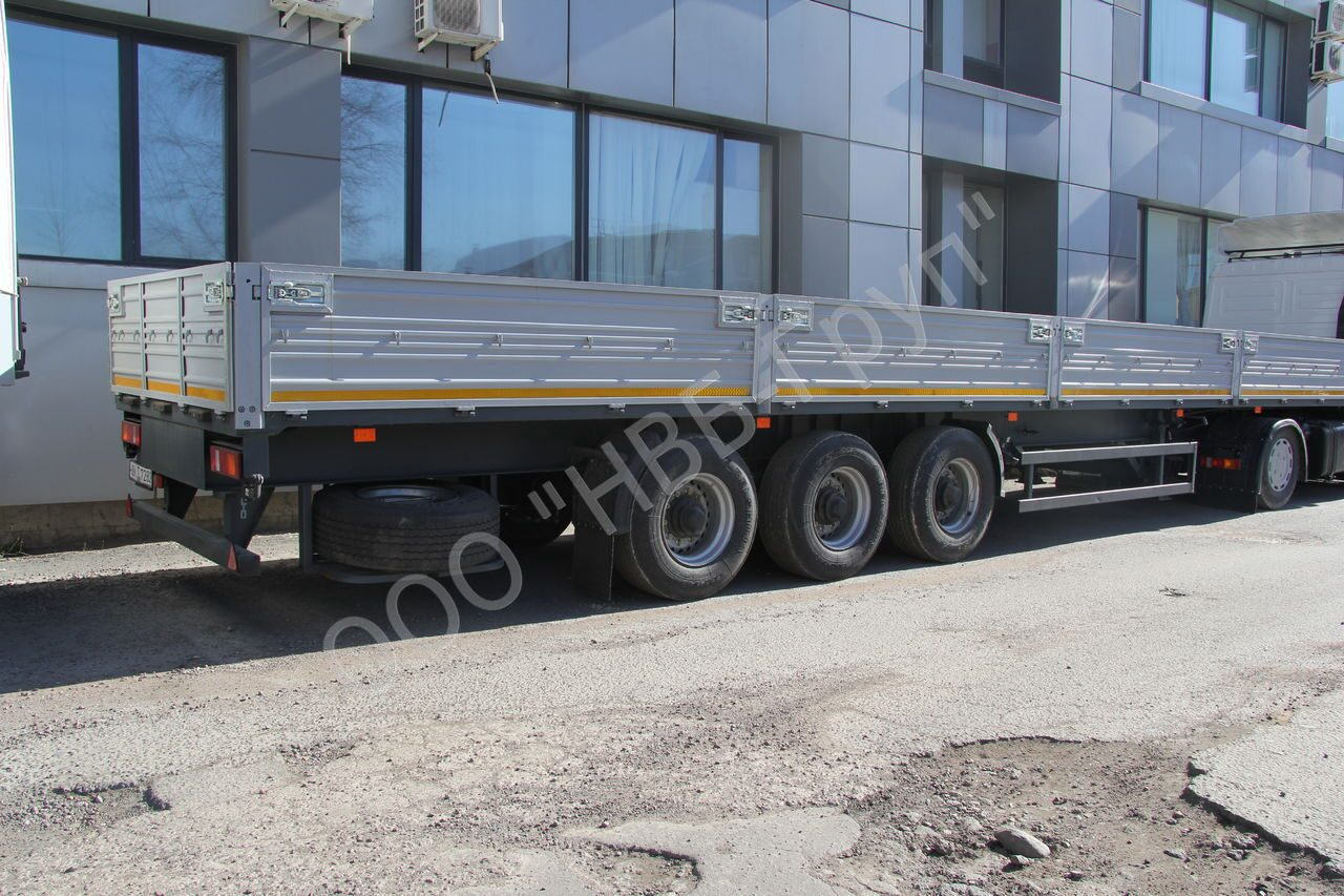 МАЗ-975800-2010 - Бортовой полуприцеп/ Платформа: фото 2 МАЗ-975800-2010 - Бортовой полуприцеп/ Платформа: фото 2