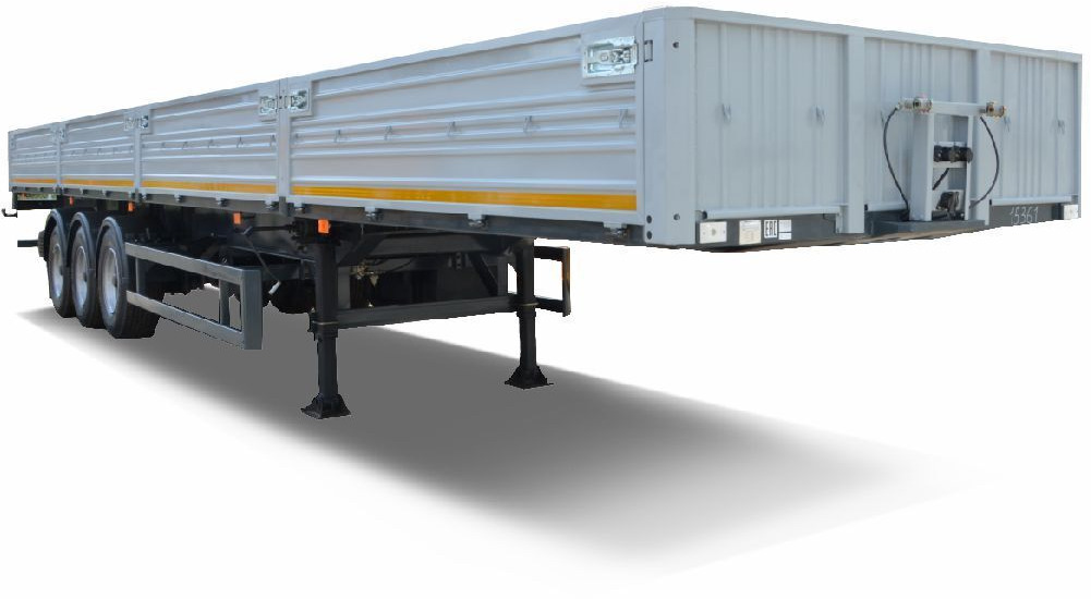 МАЗ-975800-2064 - Бортовой полуприцеп/ Платформа: фото 1 МАЗ-975800-2064 - Бортовой полуприцеп/ Платформа: фото 1