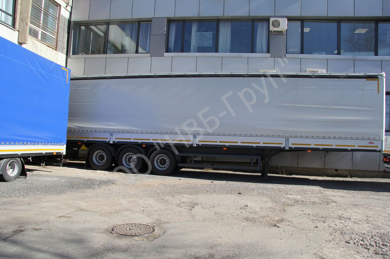 МАЗ-975830-3025-010 - Тентованный полуприцеп: фото 3 МАЗ-975830-3025-010 - Тентованный полуприцеп: фото 3