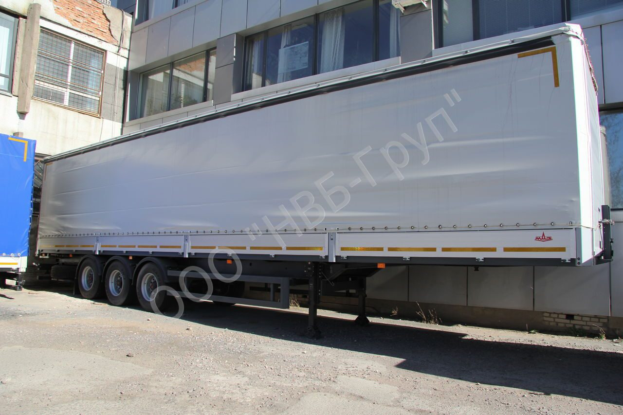 МАЗ-975830-3025-010 - Тентованный полуприцеп: фото 1 МАЗ-975830-3025-010 - Тентованный полуприцеп: фото 1